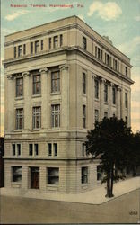 Masonic Temple Postcard