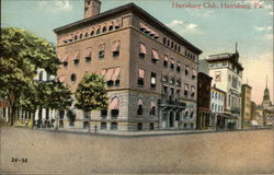 Harrisburg Club Postcard