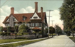 "Overbrook", Residence of Mrs. W.R. Fleming Postcard