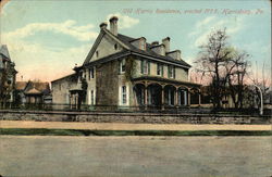 Old Harris Residence, Erected 1775 Harrisburg, PA Postcard Postcard Postcard