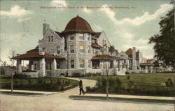 Residences on the Bank of the Susquehanna River Harrisburg, PA Postcard Postcard Postcard