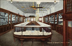 P.G. Diener's Jewelery Store, 408 Market Street Harrisburg, PA Postcard Postcard Postcard