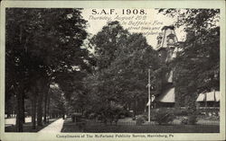 S.A.F. 1908 Harrisburg, PA Postcard Postcard Postcard