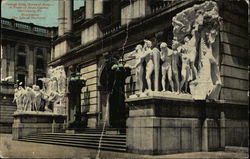 George Gray Harvard Statues Harrisburg, PA Postcard Postcard Postcard