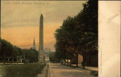 Soldiers Monument Postcard