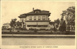 Seventeenth Street North of Forster Street Harrisburg, PA Postcard Postcard Postcard