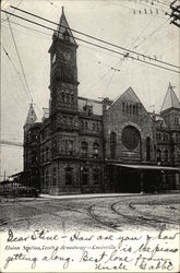 Union Station, Tenth & Broadway Louisville, KY Postcard Postcard Postcard