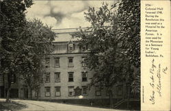 Colonial Hall Bethlehem, PA Postcard Postcard Postcard