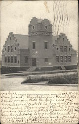 Swedich Lutheran Salem Church Peoria, IL Postcard Postcard Postcard