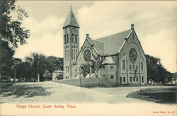 Village Church Postcard