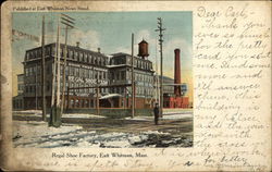 Regal Shoe Factory Whitman, MA Postcard Postcard Postcard