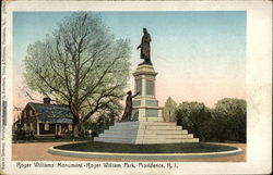 Roger Williams Monument Postcard