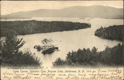 Camp Carnes, Websters Cove, Asquam Lake Holderness, NH Postcard Postcard Postcard