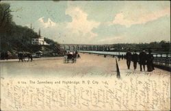 The Speedway and Highbridge Postcard