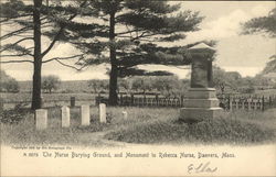 Nurse Burying Ground and Monument to Rebecca Nurse Danvers, MA Postcard Postcard Postcard