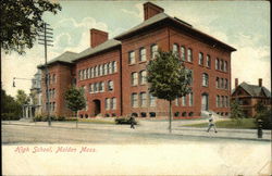 High School Malden, MA Postcard Postcard Postcard