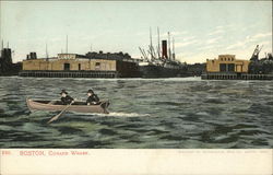 Cunard Wharf Postcard