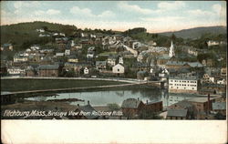 Birdseye View from Rollstone Hills Postcard