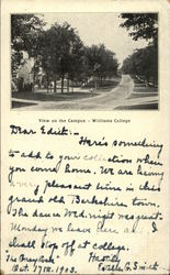 View on the Campus - Williams College Williamstown, MA Postcard Postcard Postcard