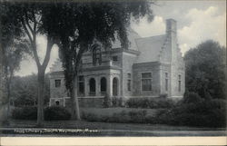 Fogg Library Postcard