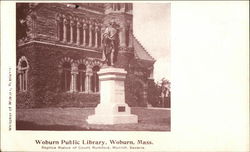 Woburn Public Library Postcard