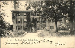 Old Royall House Medford, MA Postcard Postcard Postcard