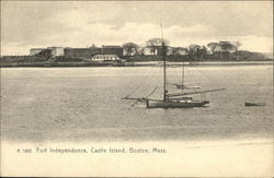 Fort Independence, Castle Island Boston, MA Postcard Postcard Postcard