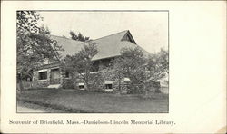 Danielson-Lincoln Memorial Library Postcard