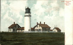 Highland Light, Capr Cod North Truro, MA Postcard Postcard Postcard