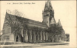 Memorial Hall Postcard