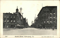 Market Street Harrisburg, PA Postcard Postcard Postcard