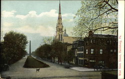 West State Street Postcard