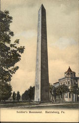 Soldier's Monument Postcard