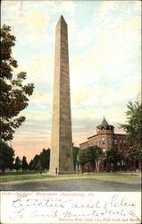 Soldiers' Monument Postcard