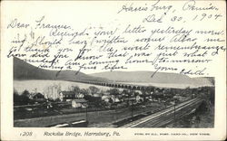 Rockville Bridge Harrisburg, PA Postcard Postcard Postcard