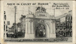 Arch in Court of Honor Harrisburg, PA Postcard Postcard Postcard