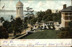 Soldiers and Sailors Monument Postcard