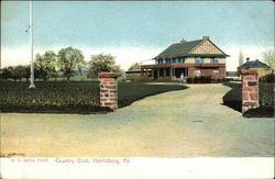 Country Club Postcard