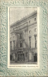 Orpheum Theatre Harrisburg, PA Postcard Postcard Postcard