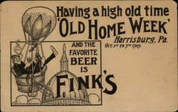 Having a high old time, 'Old Home Week', Oct. 1st to 7th 1905 Harrisburg, PA Postcard Postcard Postcard