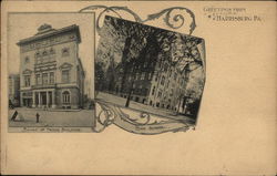 Board of Trade Building and High School Harrisburg, PA Postcard Postcard Postcard