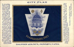 City Flag Postcard