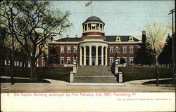 Old Capitol Building Harrisburg, PA Postcard Postcard Postcard