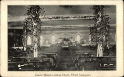 Interior Messiah Lutheran Church, Fiftieth Anniversary Postcard