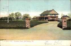 Country Club Postcard