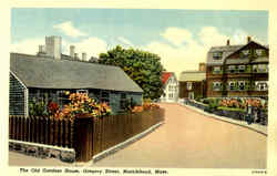 The Old Gardner House , Gregory Street Marblehead, MA Postcard Postcard