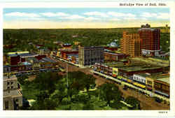 Bird's-Eye View Of Enid Postcard