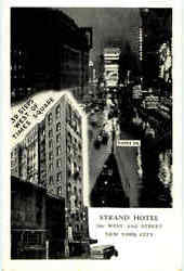 Strand Hotel, 206 West 43rd Street Postcard