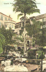 Spanish Patio Museum San Francisco, CA Postcard Postcard