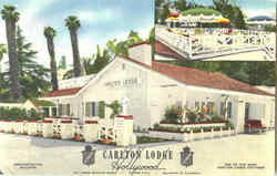 Carlton Lodge Hollywood, CA Postcard Postcard